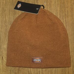 Dickies Men's Brown Beanie Hat